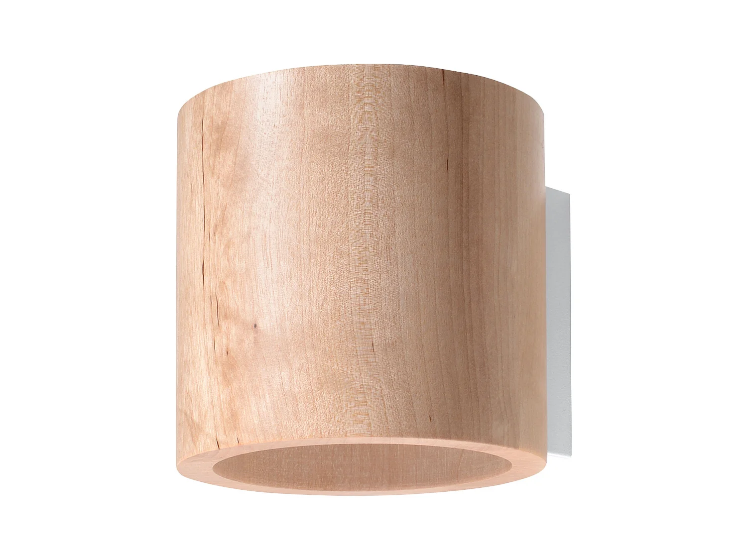 Candeeiros de parede Celeris escandinavo, madeira - 1 fontes de luz 3000K - L.10 x H.10 cm - madeira natural