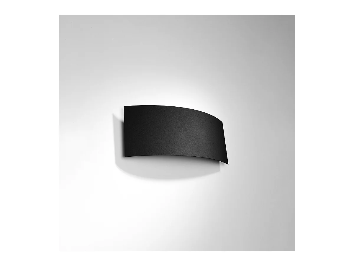 Wandlampen Terrium modern aus  Stahl - 2 lichtquellen 3000K - L.34 x H. cm - Schwarz