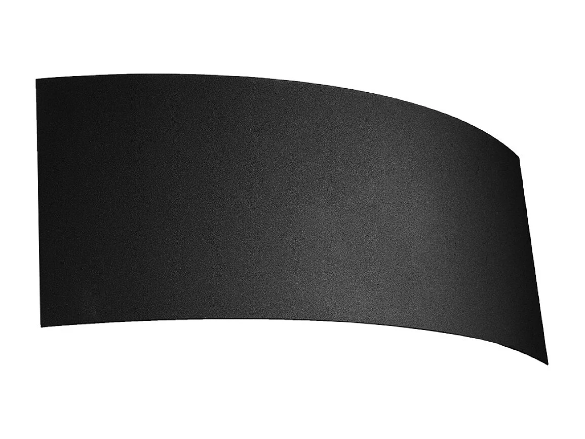 Appliques Terrium moderne en acier - 2 sources lumineuses 3000K - L.34 x H.14 cm - noir