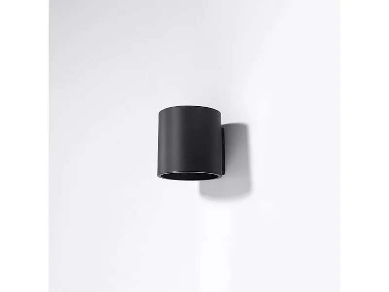 Appliques Celeris moderne en aluminium - 1 sources lumineuses 4000K - L.10 x H.10 cm - noir