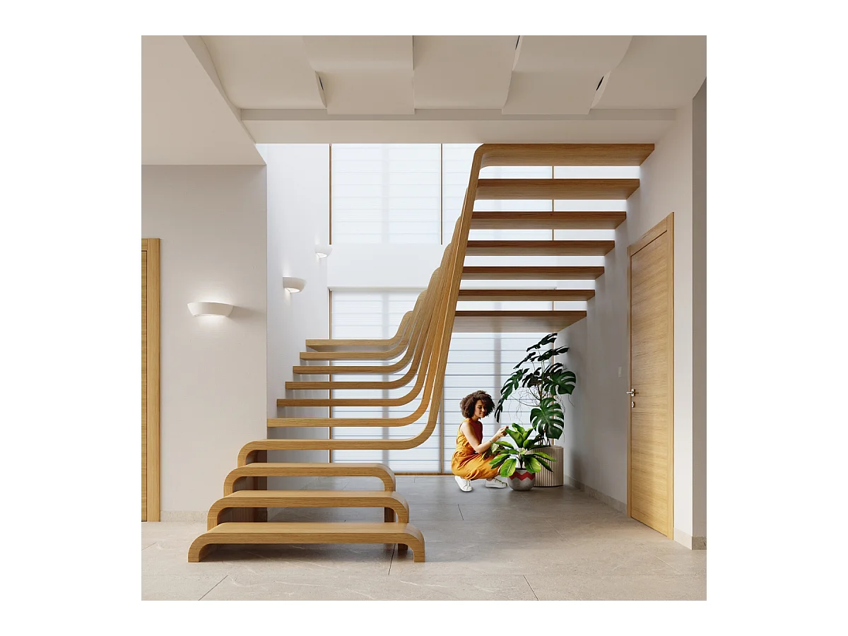 Wandlampen Luxis modern van  - 1 lichtbronnen 4000K - L.34 x H.8 cm - wit