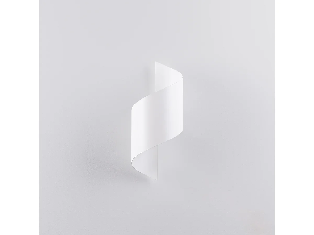 Appliques Zaltonia moderne en acier - 1 sources lumineuses 4000K - L.15 x H.31 cm - blanc