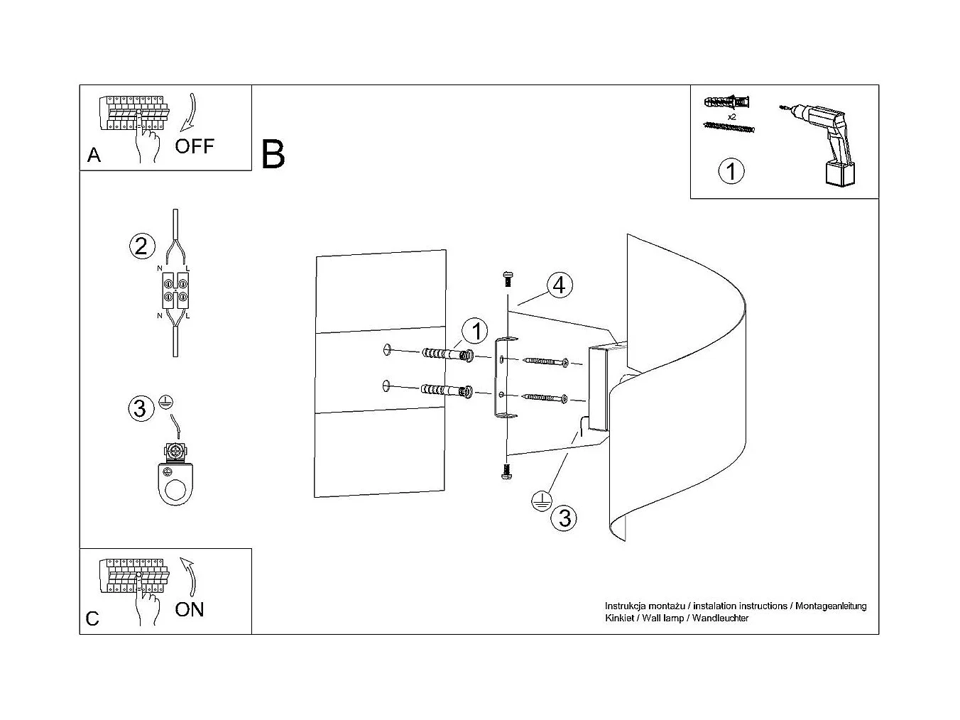 Appliques Zaltonia moderne en acier - 1 sources lumineuses 4000K - L.15 x H.31 cm - blanc