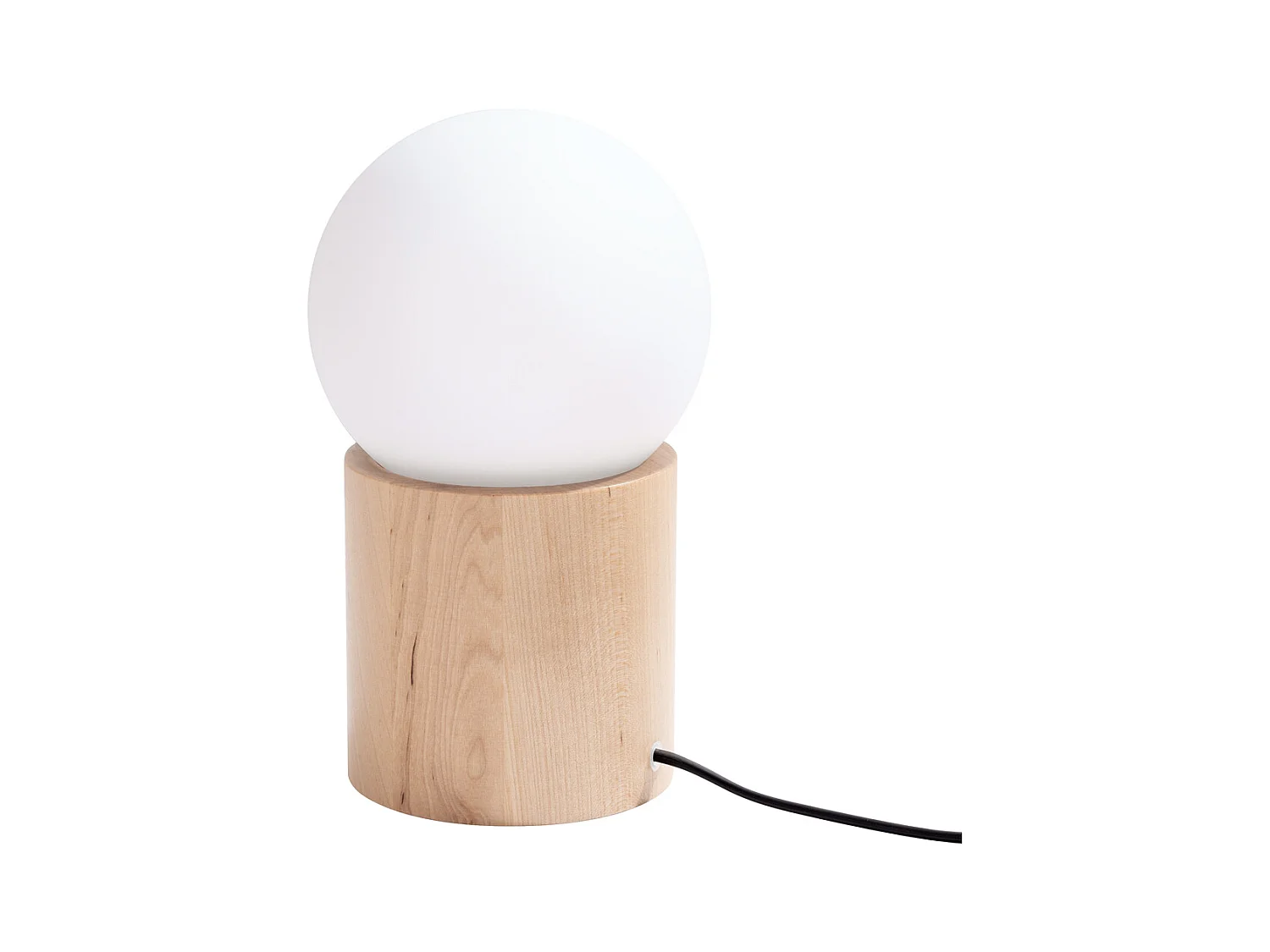 Lampy biurkowe nowoczesny Lust, drewno - 1 źródło światła 4000K - L.12 x H.21 cm - naturalne drewno