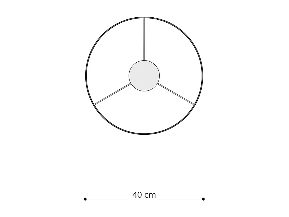 Lampy wiszące nowoczesny Chat, PVC - 1 źródło światła 4000K - L.40 x H.95 cm - wielokolorowy