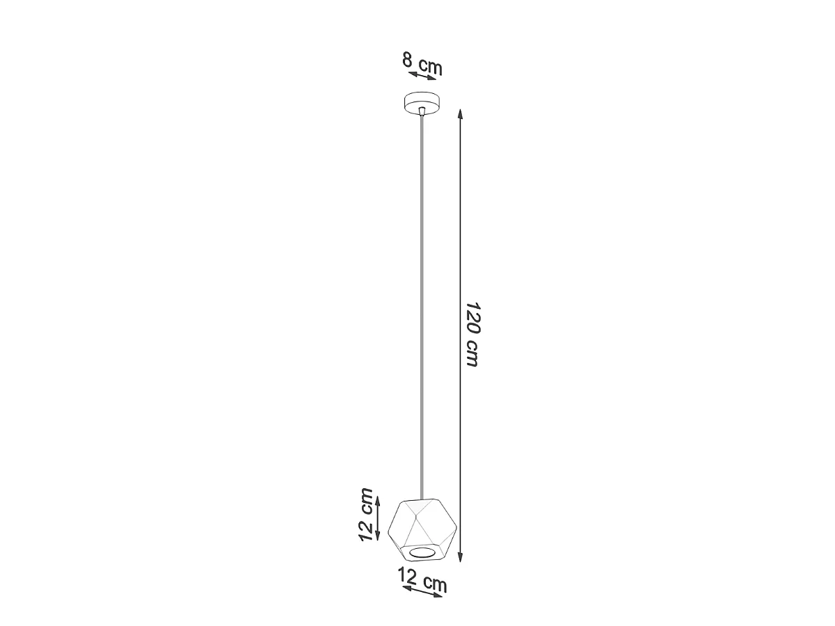 Lampy wiszące skandynawski Timberix, drewno - 1 źródło światła 3000K - L.12 x H.120 cm - naturalne drewno