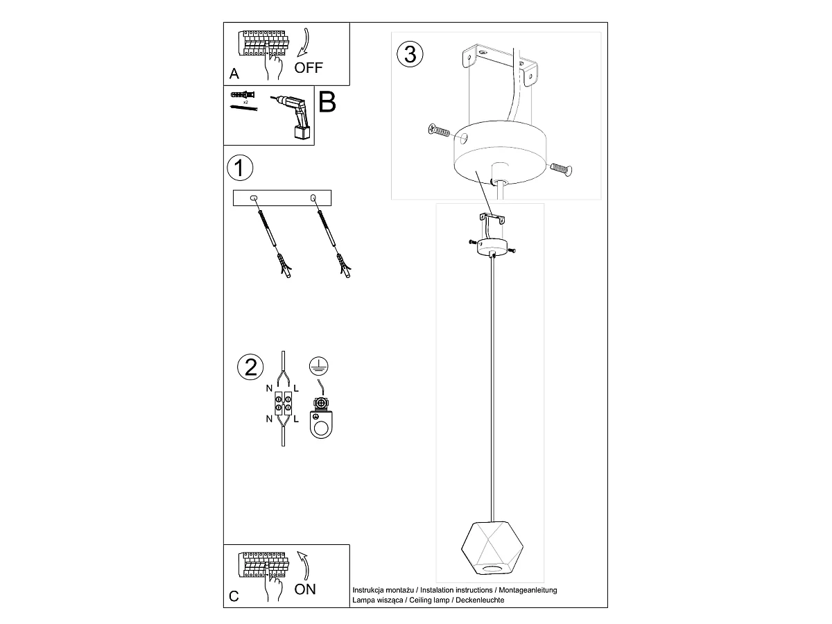Lampy wiszące skandynawski Timberix, drewno - 1 źródło światła 3000K - L.12 x H.120 cm - naturalne drewno