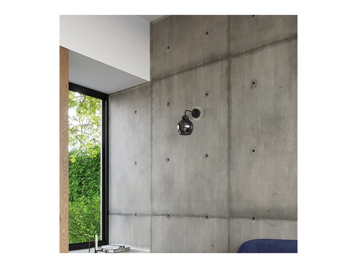 Lustres Zelaro moderno, aço - 3 fontes de luz 4000K - L.35 x H.35 cm - preto