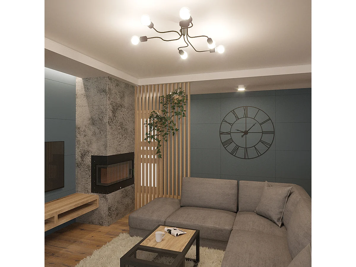 Plafonniers Infinix industriel en acier - 6 sources lumineuses 3000K - L.80 x H.15,5 cm - blanc