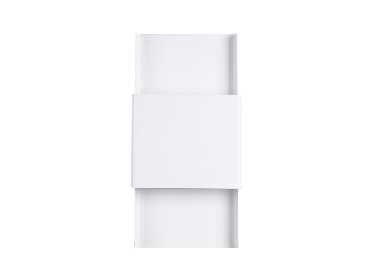 Kinkiety nowoczesny Zelfon, stal - 2 źródło światła 4000K - L.20 x H.40 cm - biały