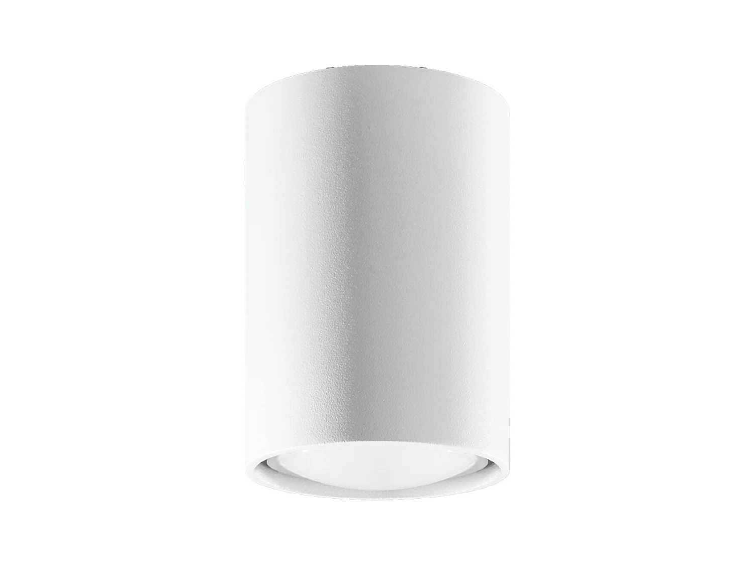 Plafondlampen Toris modern van  - 1 lichtbronnen 4000K - L.6 x H.10 cm - wit