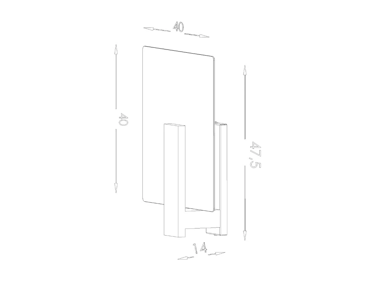 Plafonniers Nappo scandinave en bois/verre - 2 sources lumineuses 3000K - L.40 x H.47,5 cm - blanc