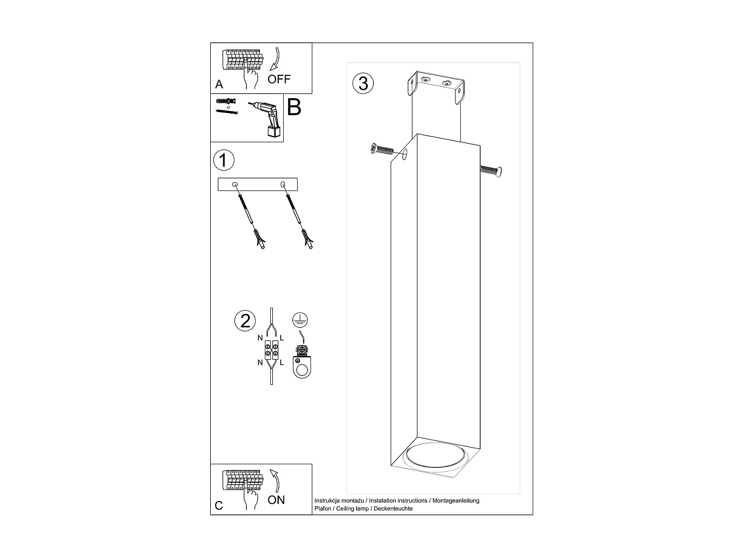 Plafonniers Zezu scandinave en bois - 1 sources lumineuses 4000K - L.6 x H.30 cm - chêne