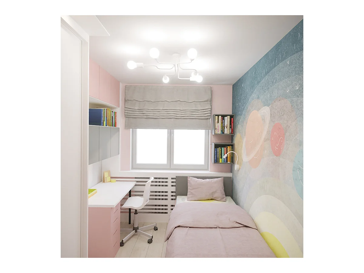 Plafonniers Infinix industriel en acier - 4 sources lumineuses 3000K - L.78 x H.15,5 cm - blanc