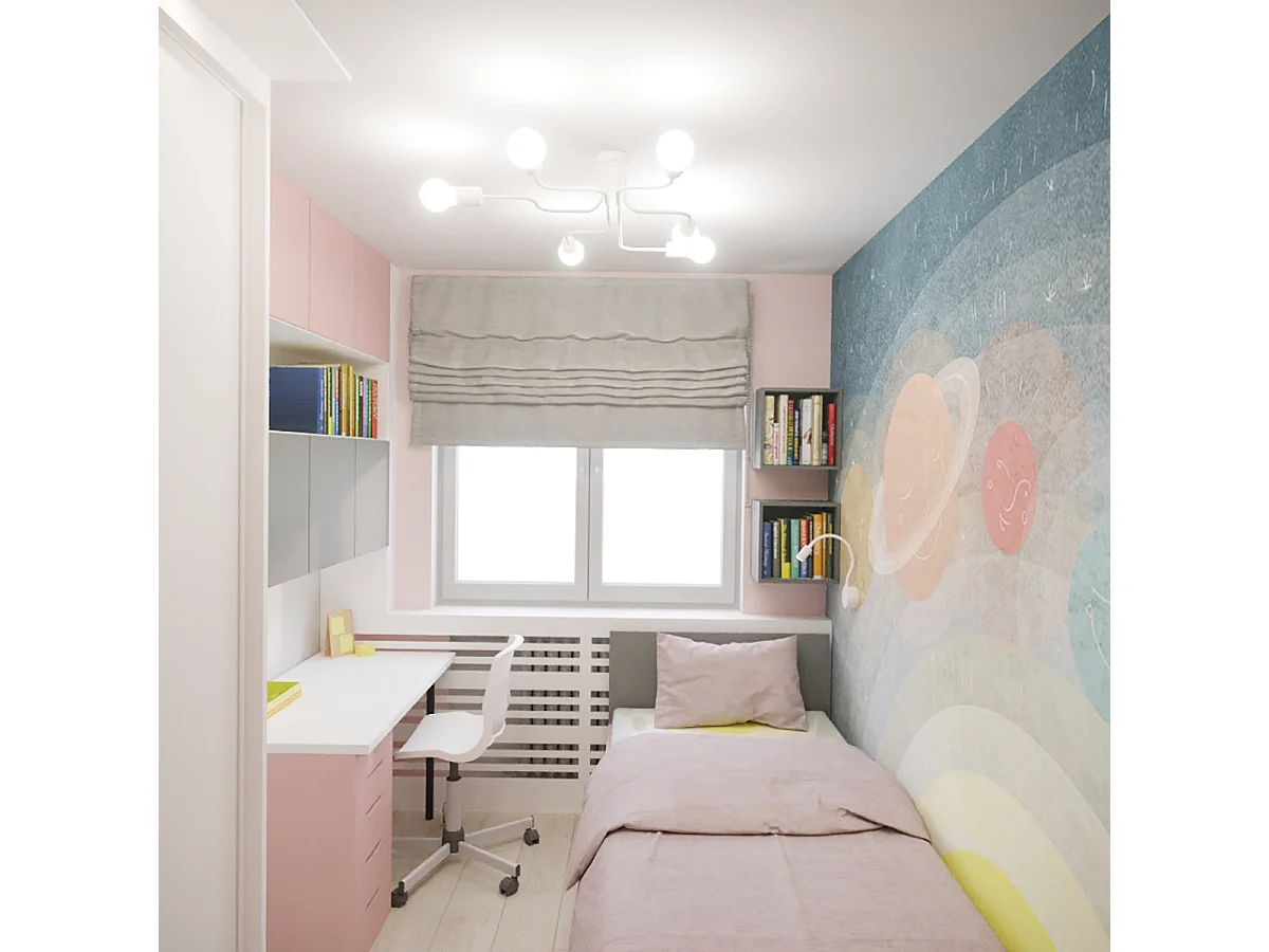 Plafonniers Infinix industriel en acier - 4 sources lumineuses 4000K - L.78 x H.15,5 cm - blanc