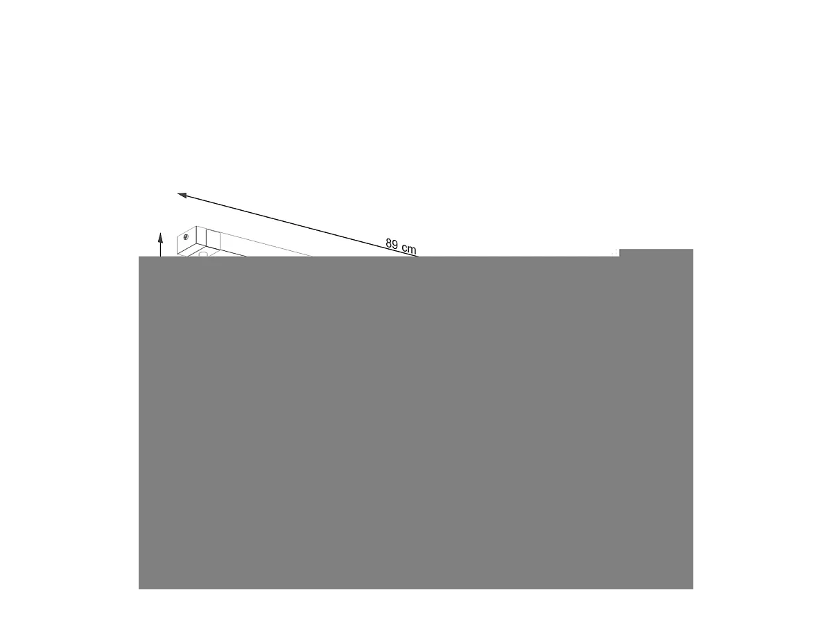 Plafondlampen Shad modern van  - 4 lichtbronnen 4000K - L.89 x H.14 cm - zwart hout