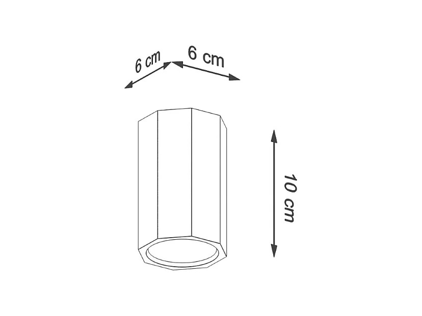 Plafonniers Xenor scandinave en bois - 1 sources lumineuses 4000K - L.6 x H.10 cm - chêne