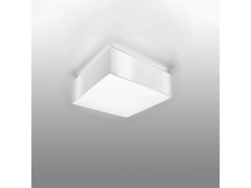 Plafondlampen Care minimalistisch van  - 1 lichtbronnen 4000K - L.25 x H.11 cm - wit