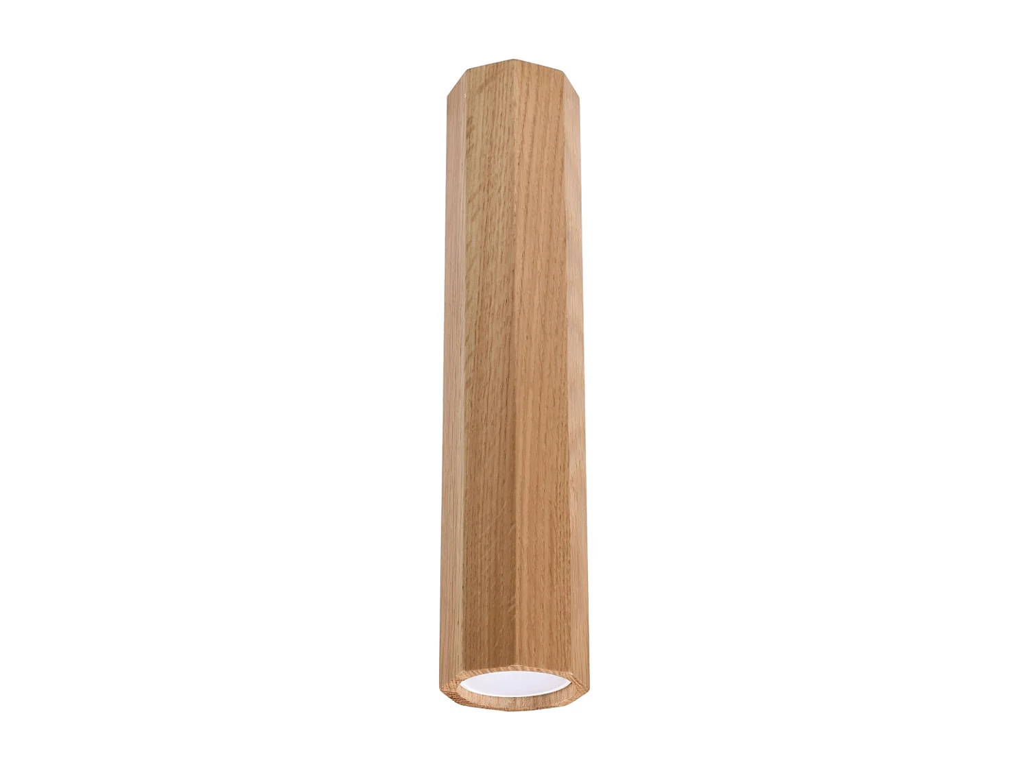 Plafonniers Xenor scandinave en bois - 1 sources lumineuses 4000K - L.6 x H.30 cm - chêne