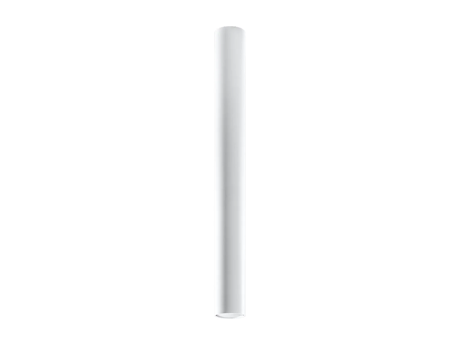 Plafonniers Toris moderne en acier - 1 sources lumineuses 4000K - L.6 x H.60 cm - blanc