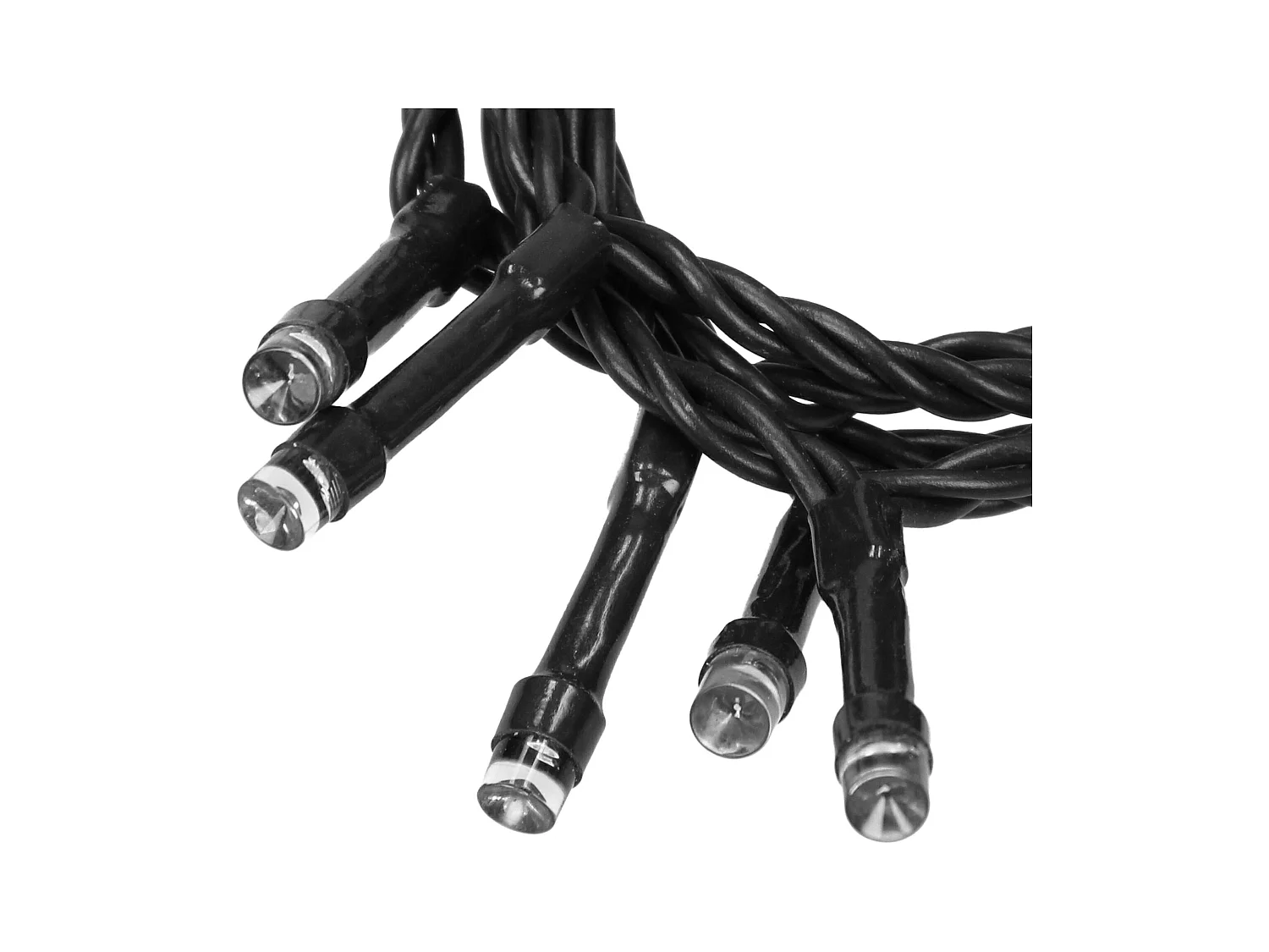 Guirlande lumineuse en grappe 39m 3000 LED blanc froid avec minuterie éclairage 8 modes ruban sapin de noël protection ip44 usage intérieur/extérieur