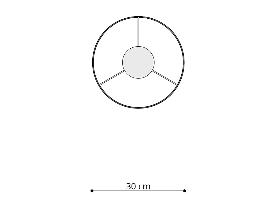 Lampy wiszące nowoczesny Chat, PVC - 1 źródło światła 4000K - L.30 x H.95 cm - wielokolorowy