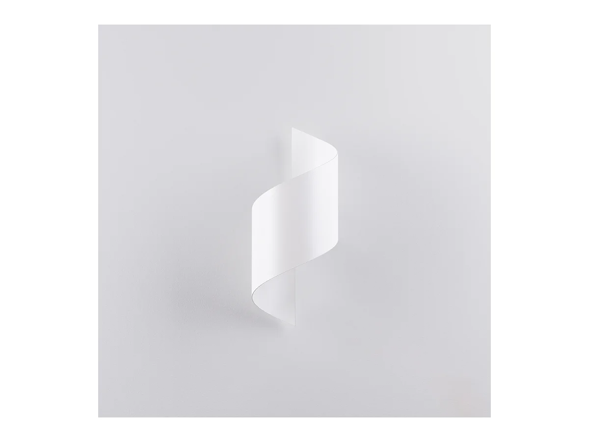 Lampade da parete Zaltonia moderno di acciaio - 1 sorgenti luminose 3000K - L.15 x A.31 cm - bianco