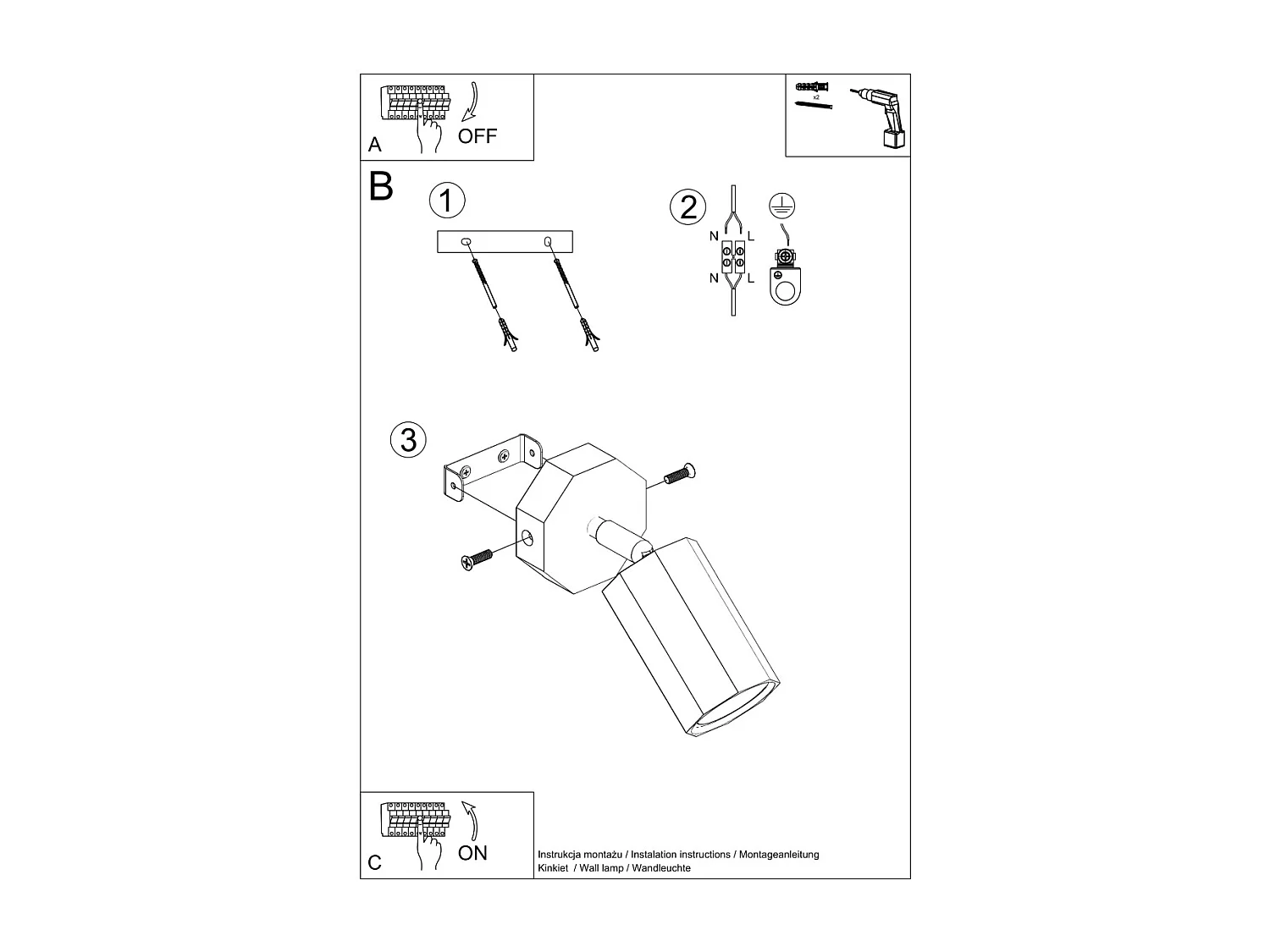 Appliques Xenor scandinave en bois - 1 sources lumineuses 4000K - L.8 x H.17,5 cm - chêne