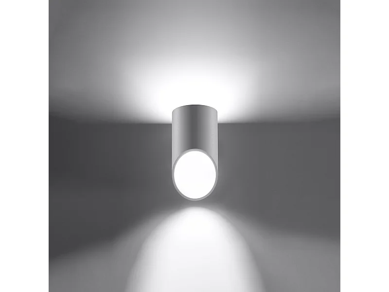 Wandlampen Zitiex modern van  - 1 lichtbronnen 3000K - L.10 x H.20 cm - wit