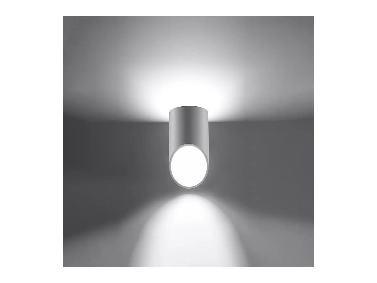 Wandlampen Zitiex modern van  - 1 lichtbronnen 3000K - L.10 x H.20 cm - wit