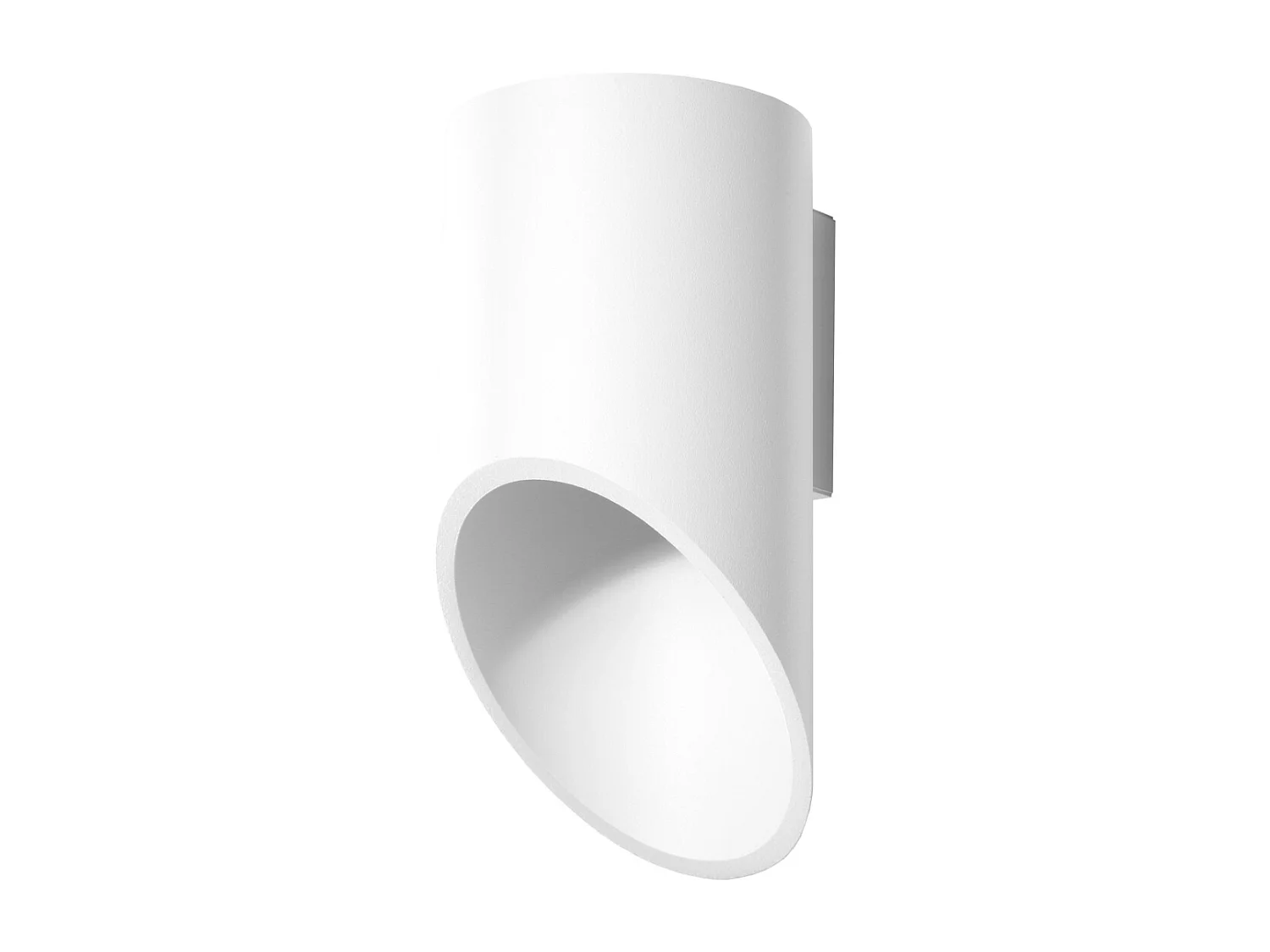 Appliques Zitiex moderne en aluminium - 1 sources lumineuses 3000K - L.10 x H.20 cm - blanc