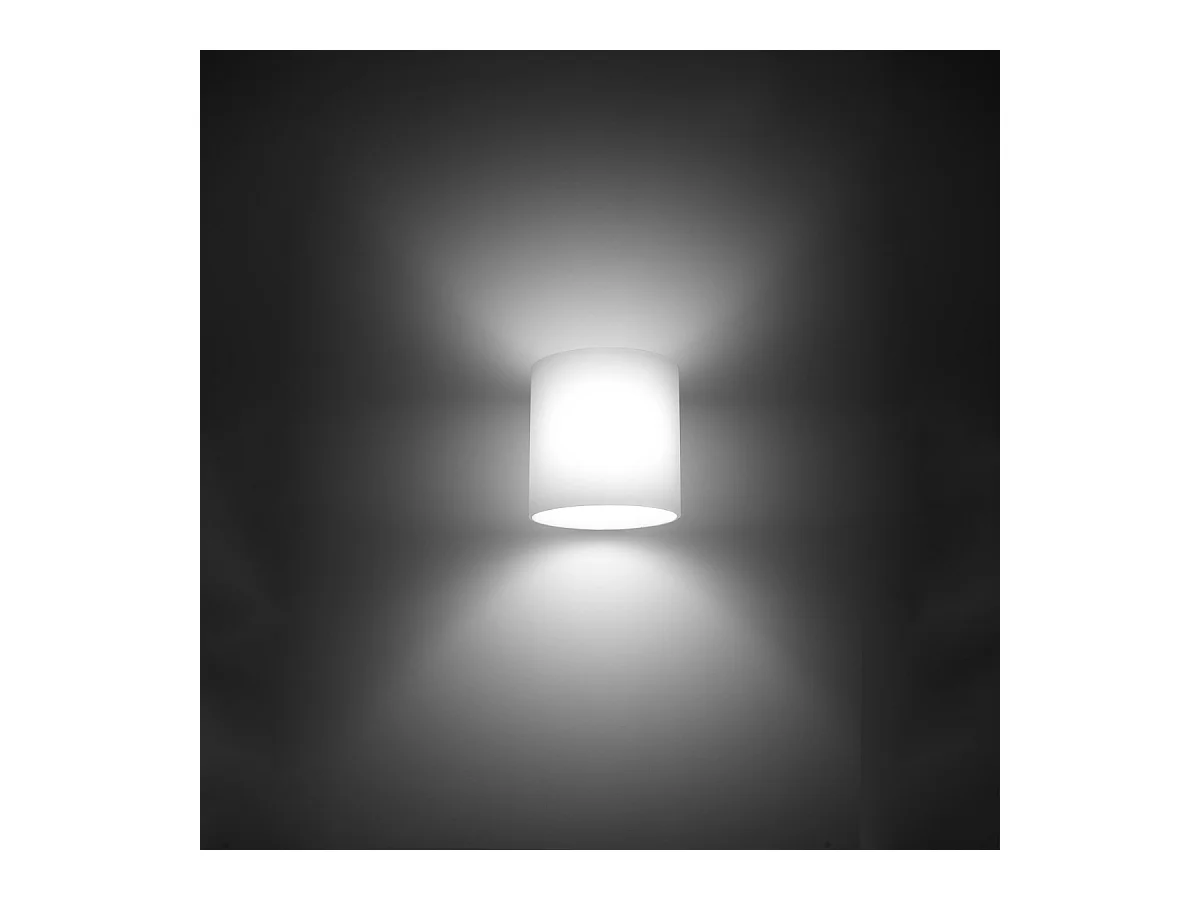 Wandlampen Novici modern van  - 1 lichtbronnen 3000K - L.10 x H.10 cm - wit