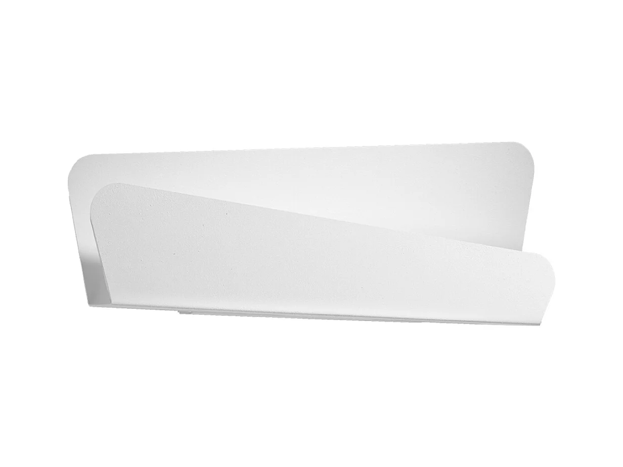 Wandlampen Lumivea modern aus  Stahl - 2 lichtquellen 4000K - L.40 x H. cm - Weiß