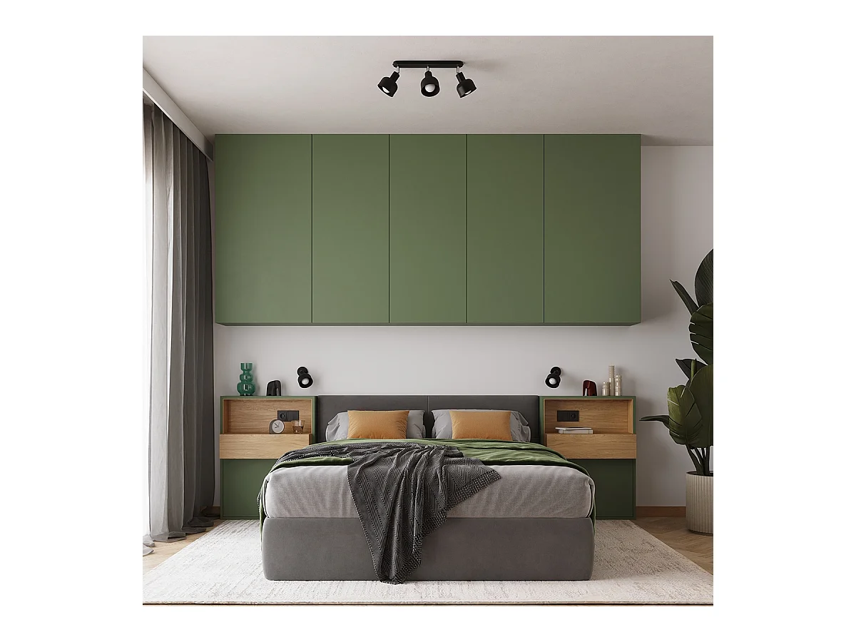 Candeeiros de parede Zenda sótão, aço - 1 fontes de luz 3000K - L.19 x H.17 cm - preto