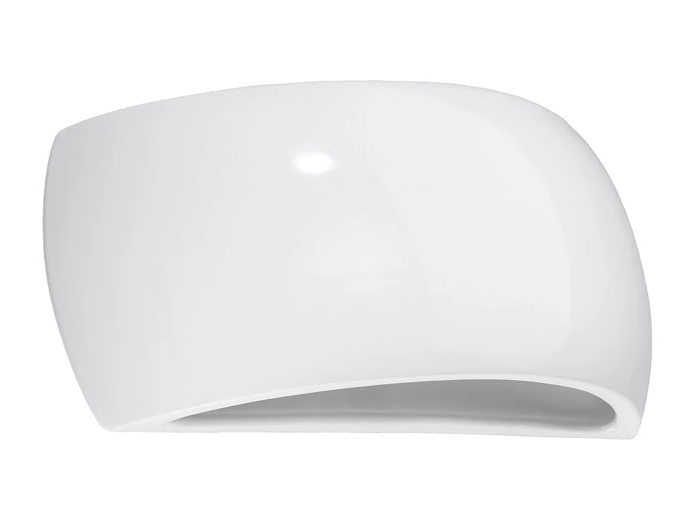 Appliques Torow moderne en céramique - 1 sources lumineuses 3000K - L.32 x H.13,5 cm - blanc