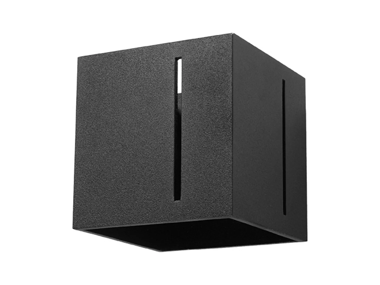 Wandlampen Luminara modern van  - 1 lichtbronnen 4000K - L.10 x H.10 cm - zwart