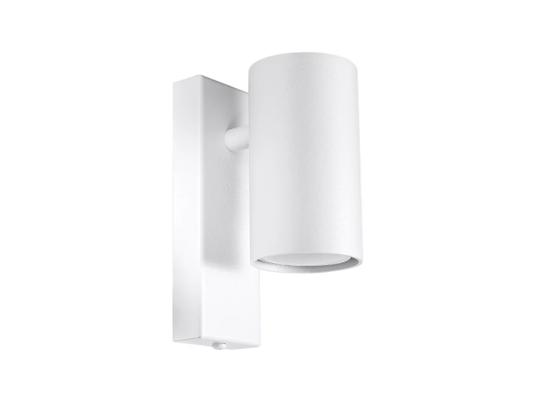 Kinkiety nowoczesny Nutiq, stal - 1 źródło światła 3000K - L.6 x H.15 cm - biały