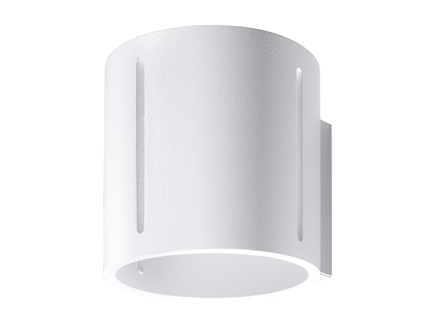 Appliques Brich moderne en aluminium - 1 sources lumineuses 3000K - L.10 x H.10 cm - blanc
