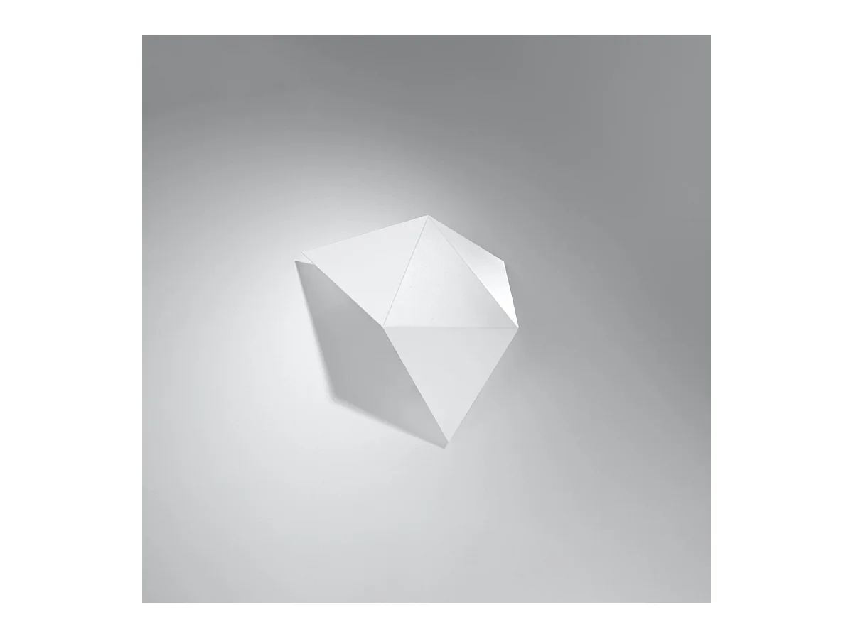 Wandlampen Solara modern aus  Stahl - 2 lichtquellen 3000K - L.27 x H. cm - Weiß