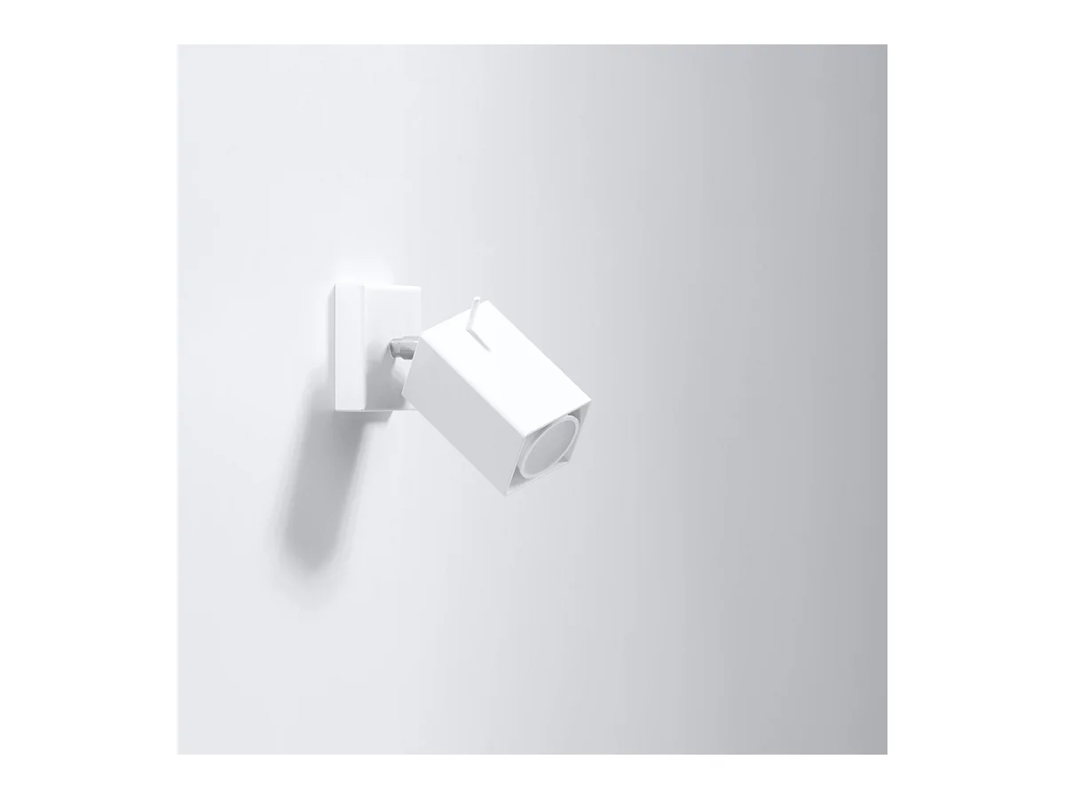 Wandlampen Briow modern aus  Stahl - 1 lichtquellen 3000K - L.8 x H. cm - Weiß