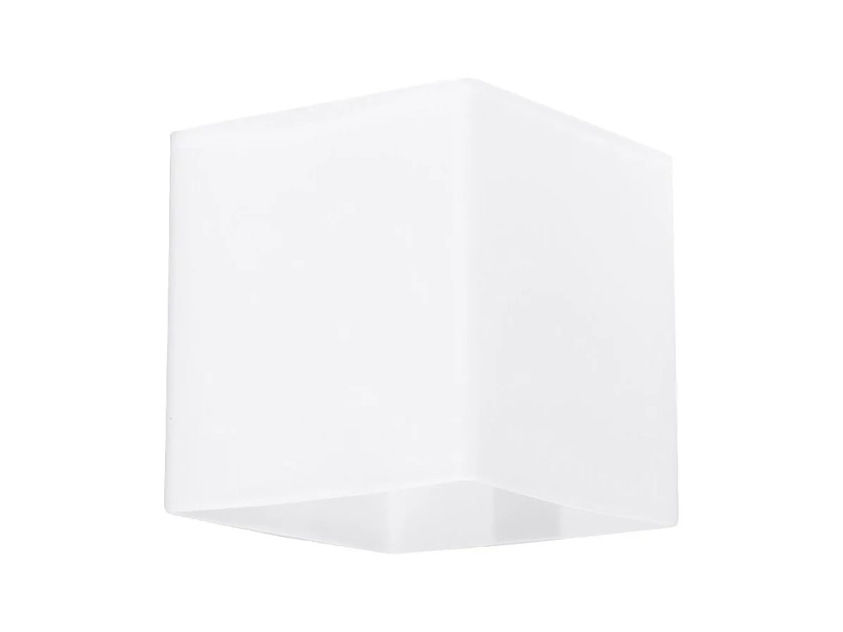 Wandlampen Zinalo modern van  - 1 lichtbronnen 4000K - L.10 x H.10 cm - wit