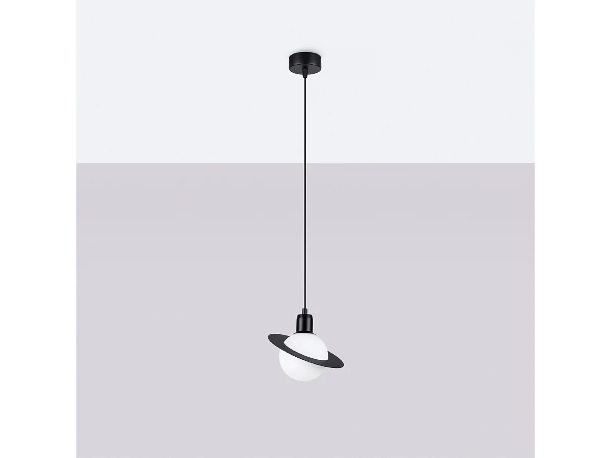 Applique Gloxo moderne en acier - 1 sources lumineuses 3000K - L.20 x H.125 cm - noir