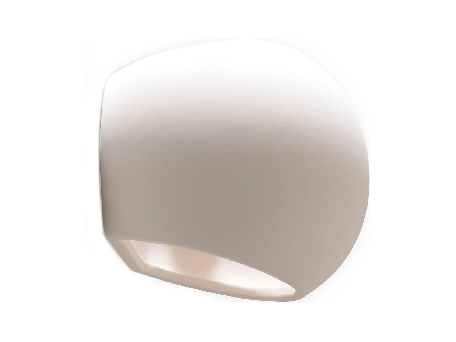 Wandlampen Torix modern van  - 1 lichtbronnen 3000K - L.18 x H.14,5 cm - wit