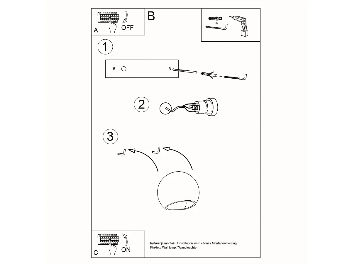 Appliques Torix moderne en céramique - 1 sources lumineuses 3000K - L.18 x H.14,5 cm - blanc