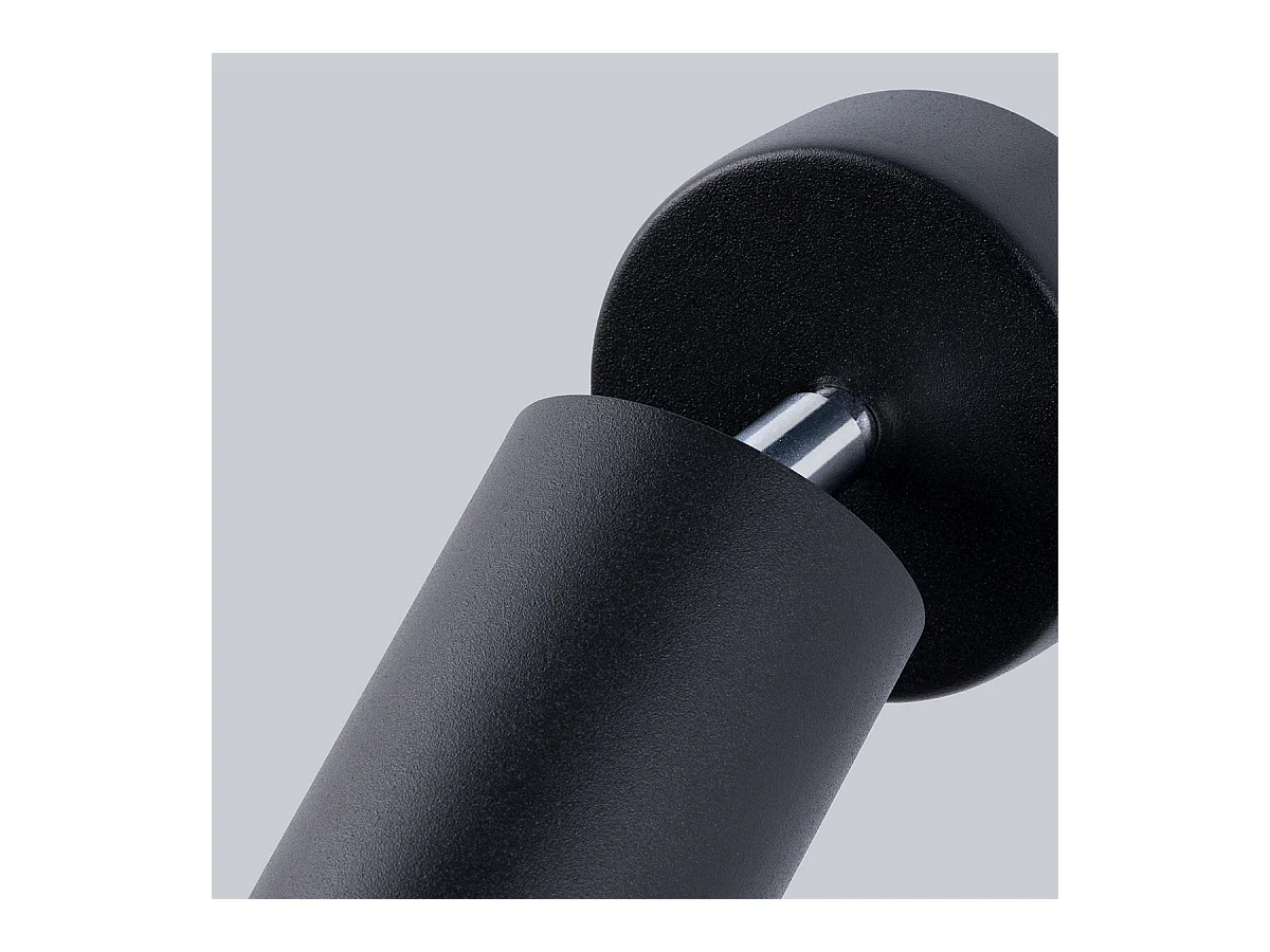 Appliques Torim minimaliste en acier - 1 sources lumineuses 3000K - L.8 x H.18,5 cm - noir