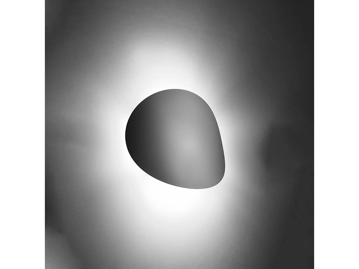 Appliques Perceptix moderne en acier - 2 sources lumineuses 3000K - L.25 x H.29 cm - blanc