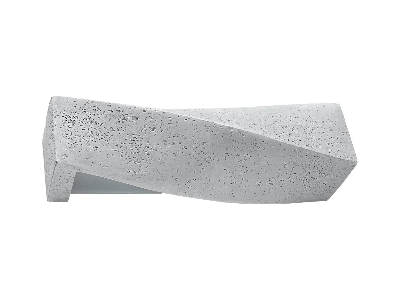 Wandlampen Sigmonix modern van  - 2 lichtbronnen 4000K - L.42 x H.14 cm - grijs