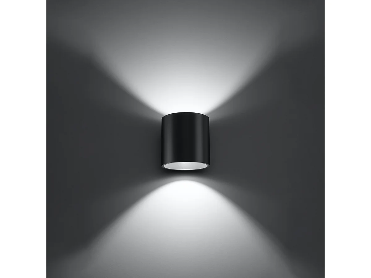 Appliques Celeris moderne en aluminium - 1 sources lumineuses 4000K - L.10 x H.10 cm - anthracite