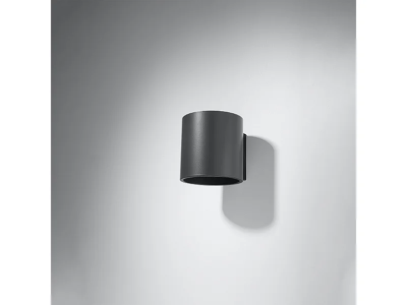 Appliques Celeris moderne en aluminium - 1 sources lumineuses 4000K - L.10 x H.10 cm - anthracite