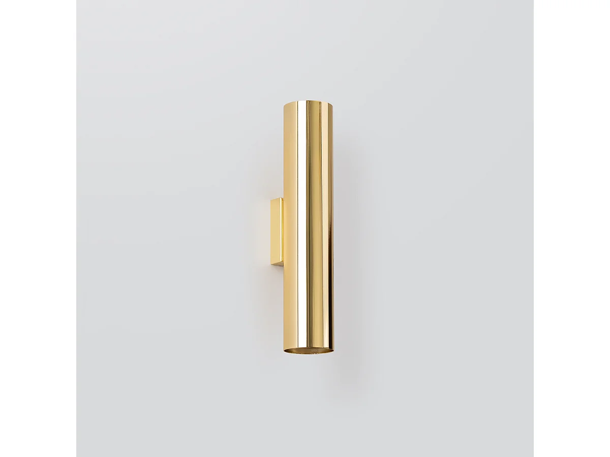 Wandlampen Toris modern aus  Stahl - 2 lichtquellen 4000K - L.6 x H. cm - goldener Glanz